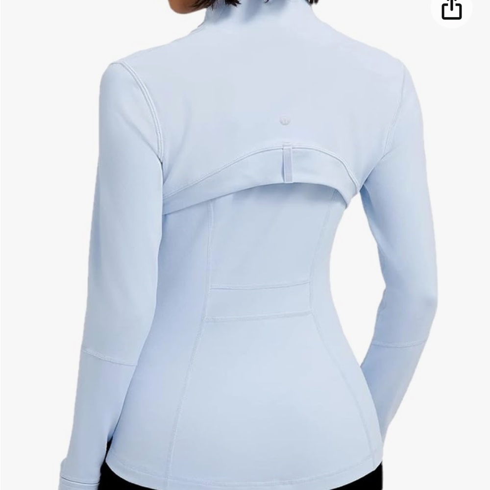 Lululemon Define Jacket NWOT Blue Linen